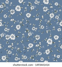 Seamless floral pattern. Flowers texture
