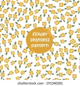 Seamless floral pattern. Flowers texture.