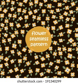 Seamless floral pattern. Flowers texture.