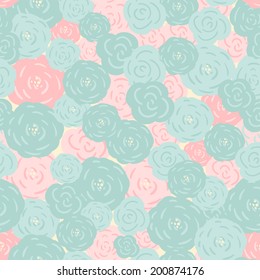 Seamless floral pattern. Flowers texture.