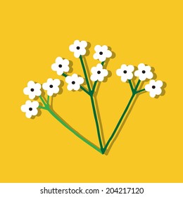 Seamless floral pattern. Flowers texture. 