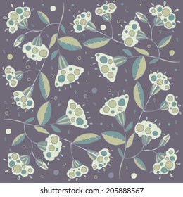 Seamless floral pattern. Flowers texture. 
