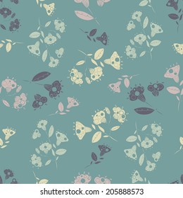 Seamless floral pattern. Flowers texture. 