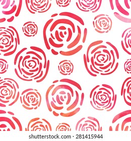 Seamless floral pattern. Flowers texture