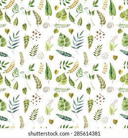 Seamless floral pattern. Flowers texture