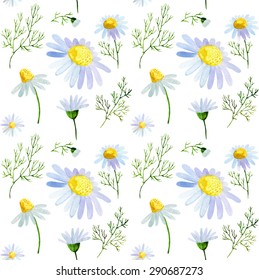 Seamless floral pattern. Flowers texture