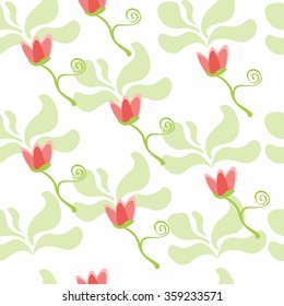 Seamless floral pattern. Flowers texture.