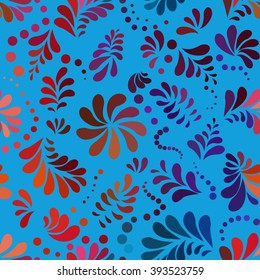 Seamless floral pattern. Flowers texture. Pattern with flowers. 