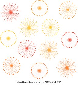 Seamless floral pattern. Flowers texture.