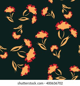 Seamless floral pattern. Flowers texture.