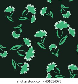 Seamless floral pattern. Flowers texture.