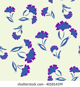Seamless floral pattern. Flowers texture.