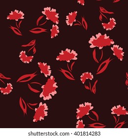 Seamless floral pattern. Flowers texture.