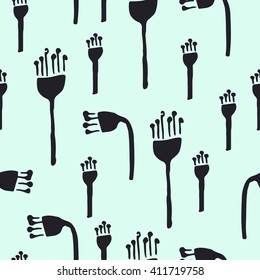 Seamless floral pattern. Flowers texture.