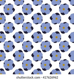 Seamless floral pattern. Flowers texture.