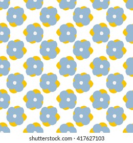 Seamless floral pattern. Flowers texture.