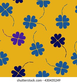 Seamless floral pattern. Flowers texture.