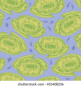 Seamless floral pattern. Flowers texture.