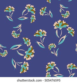 Seamless floral pattern. Flowers texture.