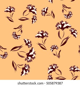 Seamless floral pattern. Flowers texture.