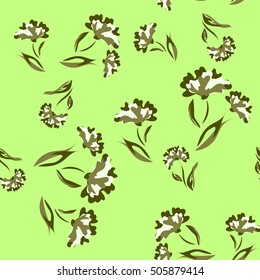 Seamless floral pattern. Flowers texture.