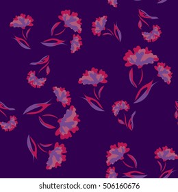 Seamless floral pattern. Flowers texture.