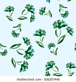 Seamless floral pattern. Flowers texture.