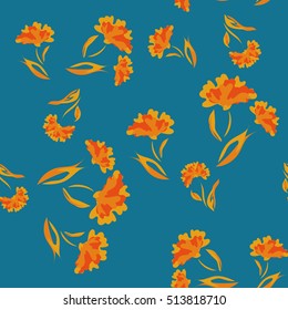 Seamless floral pattern. Flowers texture.