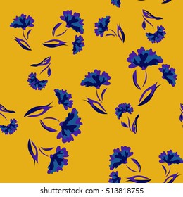 Seamless floral pattern. Flowers texture.