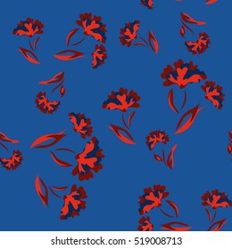 Seamless floral pattern. Flowers texture.