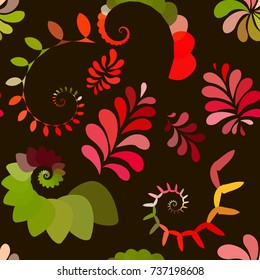 Seamless floral pattern. Flowers texture. Pattern with flowers. 