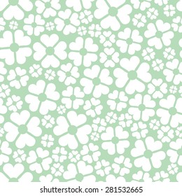 Seamless floral pattern. Flowers vector background