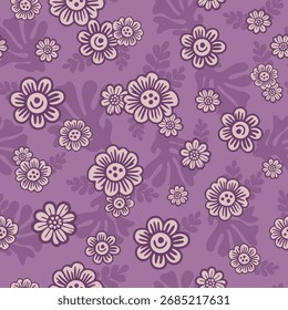 Patrón floral sin costuras con flores para el Fondo de pantalla y el diseño textil. Todo el patrón de diseño.