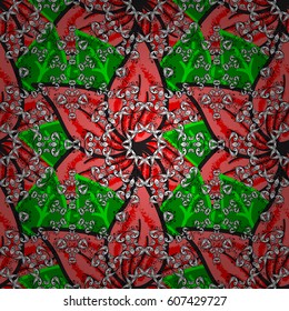 Seamless floral pattern with flowers, watercolor. Vector flower illustration. Seamless pattern with floral motif.