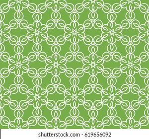 seamless floral pattern with geometric texture. Ornament for interior design, greeting cards, birthday or wedding invitations, fabric print. Ethnic background