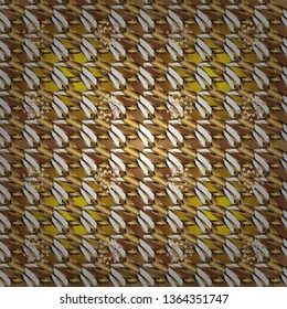 Seamless floral pattern. Graphic modern seamless pattern on brown and white colors. Seamless vector background. Wallpaper baroque, damask.