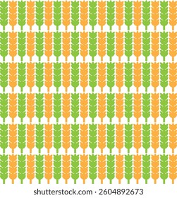 Seamless Floral Pattern, Green and White Decorative Design, Abstract Nature Background and modern geometric background. abstract nature trees