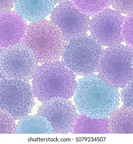 Seamless floral pattern. Hand drawn illustration for fabric, wrapping, prints, cards, wedding design in vintage style