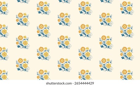 Patrón floral sin fisuras con peonías dibujadas a mano para la moda y el diseño de la tela