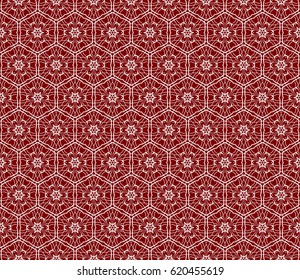 seamless floral pattern with hand drawn texture. Ornament for interior design, greeting cards, birthday or wedding invitations, fabric print. Ethnic background in arabian style.