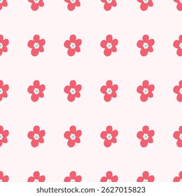 Patrón floral sin fisuras. Idea para la tela, patrón de mantel, papel de embalaje, papel de regalo. Imprimir sucio. Los motivos se dispersan al azar. Fondo de patrón de flores. lindo patrón.