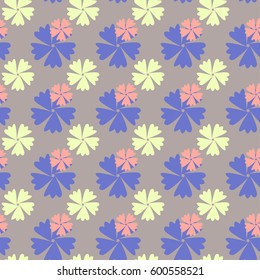 Seamless floral pattern, ideal for printing, textiles