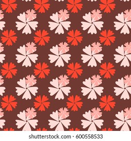Seamless floral pattern, ideal for printing, textiles