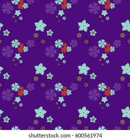 Seamless floral pattern, ideal for printing, textiles