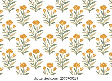 seamless floral pattern with intricate botanical elements for wallpaper textile wrapping cards garden inspired designs and nature themed backgrounds