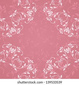 seamless floral pattern  or invitation card