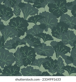 Patrón floral sin foco con hoja. Imprimir para textil, papel pintado, cubiertas, superficie. Para tela de moda.