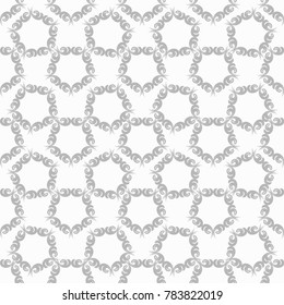 seamless floral pattern with leaves