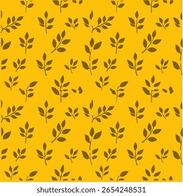 Patrón floral sin fisuras, fondo de patrón de hojas. fondo de patrón de hojas verdes. patrones sin fisuras con hojas verdes de té.