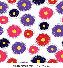 Seamless floral pattern. Liberty background of small colorful flowers.  Ditsy floral background. The elegant the template for fashion prints.